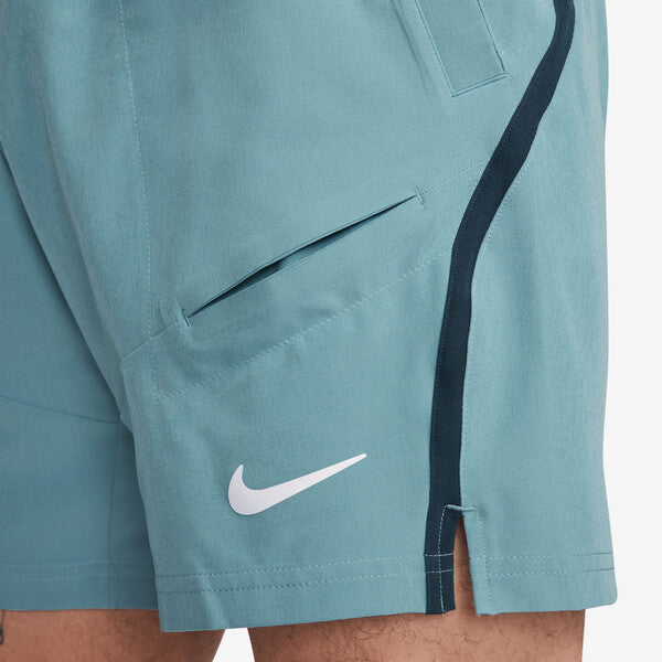 Nike Court Advantage 7" Short (M) (Denim Turquoise)