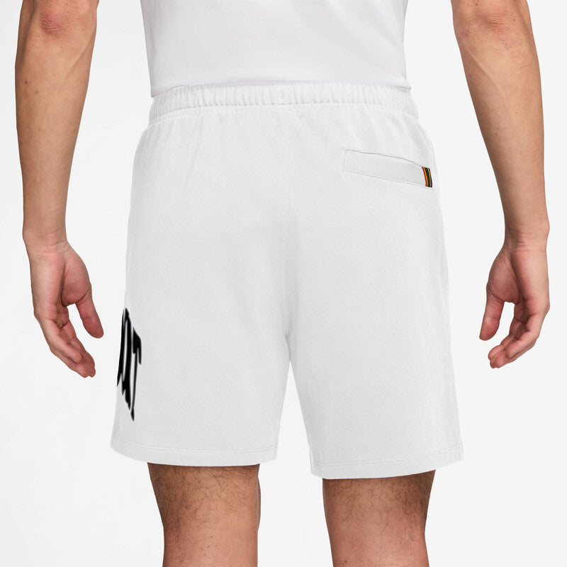 Nike Court Heritage 6" Short (M) (White)
