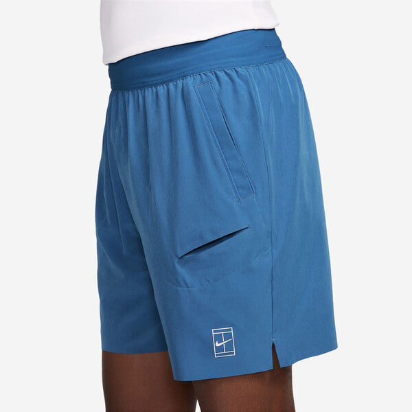 Nike Court Advantage 8" Short (M) (Blue)