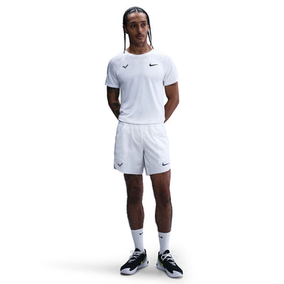 Nike Court Advantage Rafa 7" Short (M) (White/Blue)