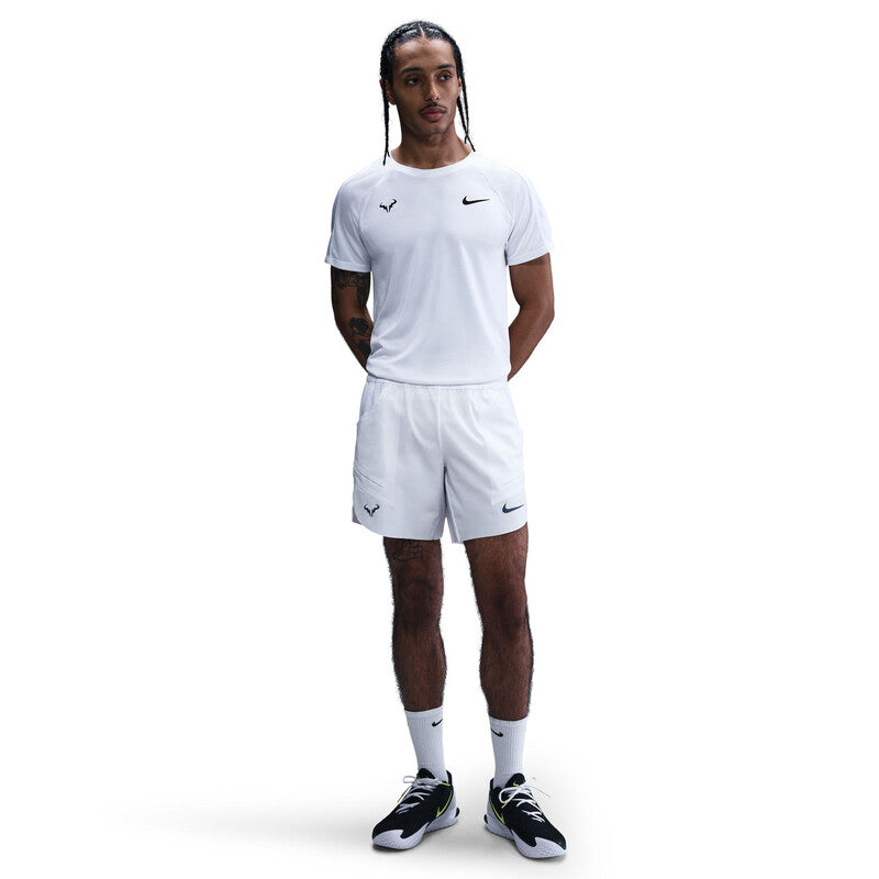 Nike Court Advantage Rafa 7" Short (M) (White/Blue)