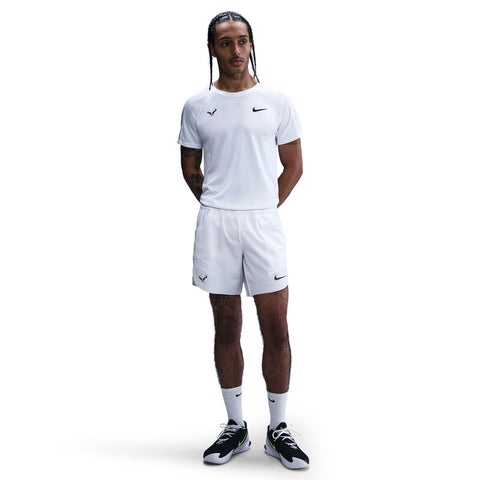 Nike Court Advantage Rafa 7" Short (M) (White/Blue)