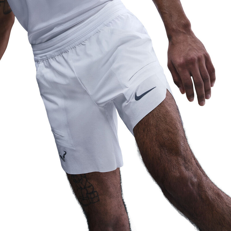 Nike Court Advantage Rafa 7" Short (M) (White/Blue)