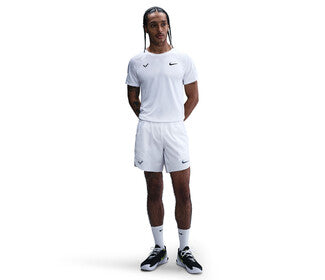Nike Court Advantage Rafa 7" Short (M) (White/Blue)