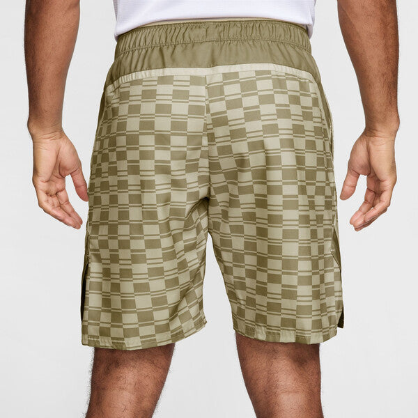 Nike Court Victory Printed 9" Short (M) (Lt Khaki)