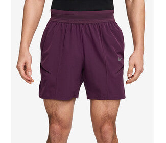 Nike Court Slam Ny Short (M) (Bordeaux)