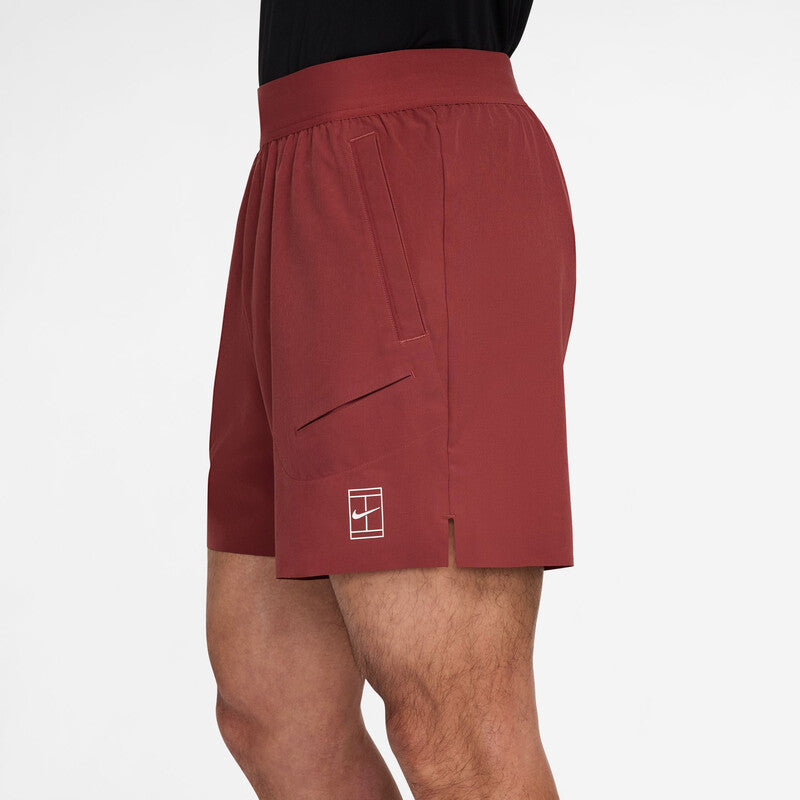 Nike Court Advantage 6" Short (M) (Cedar)