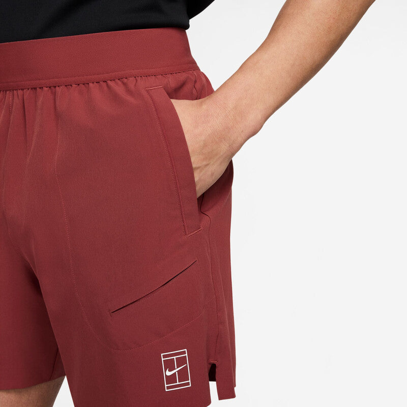 Nike Court Advantage 6" Short (M) (Cedar)