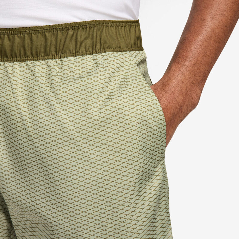 Nike Court Victory 7" Short Aop (M) (Olive Aura) Nike