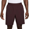 Nike Court Advantage 8" Short (M) (Burgundy Crush) Nike