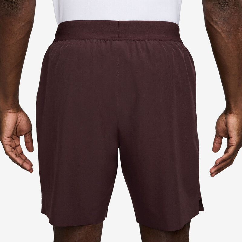Nike Court Advantage 8" Short (M) (Burgundy Crush) Nike