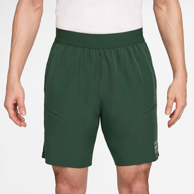 Nike Court Advantage 8" Short (M) (Burgundy Crush) Nike