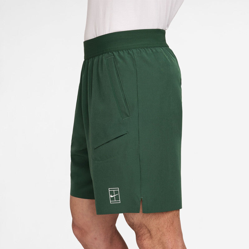 Nike Court Advantage 8" Short (M) (Burgundy Crush) Nike