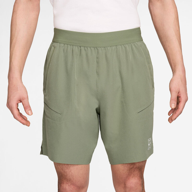 Nike Court Advantage 8" Short (M) (Burgundy Crush) Nike