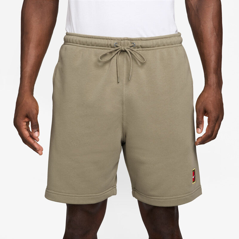 Nike Court Heritage Fleece Short (M) (Neutral Olive) Nike