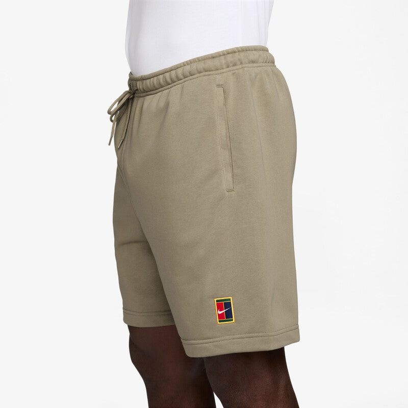 Nike Court Heritage Fleece Short (M) (Neutral Olive) Nike