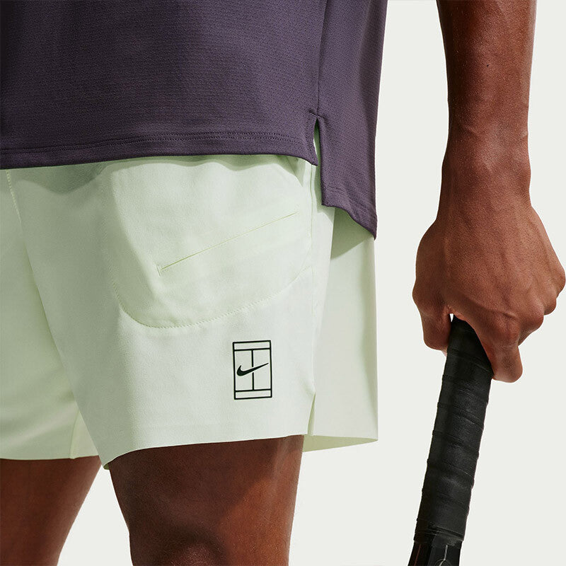 Nike Court Advantage 6" Short (M) (Tangerine Tint) Nike
