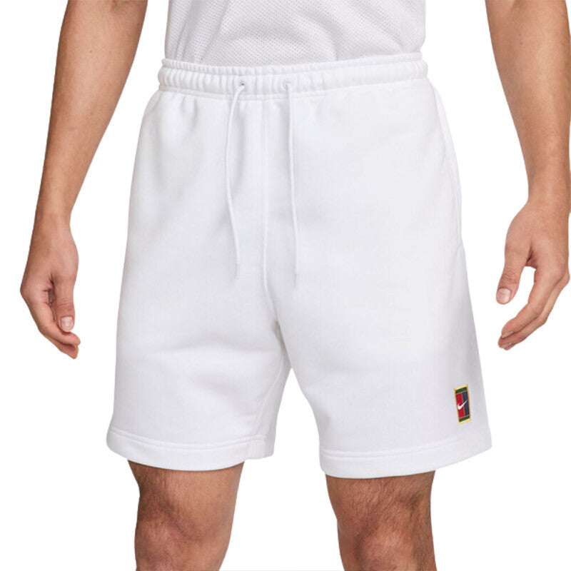 Nike Court Heritage Fleece Short (M) (White) Nike
