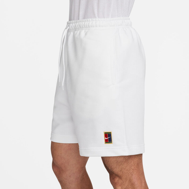 Nike Court Heritage Fleece Short (M) (White)