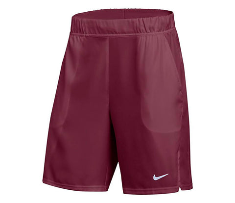 Nike Court Flex 9" Short (M) (Maroon)