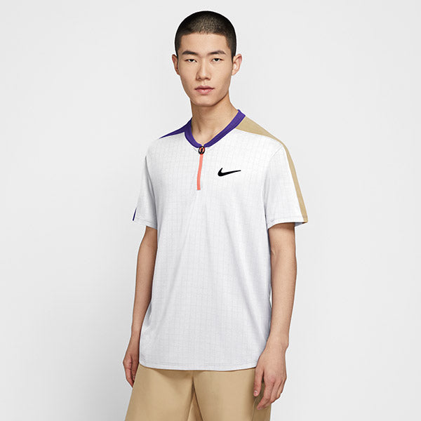 Nike Court Breathe Slam Polo Melbourne (M) (White) Nike
