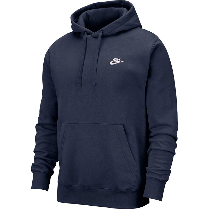 Nike Club Fleece Pullover Hoodie (M) (Navy)