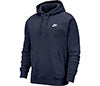 Nike Club Fleece Pullover Hoodie (M) (Navy)