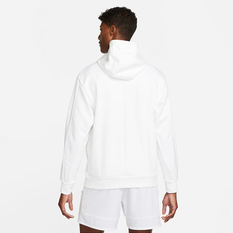 Nike Court Fleece Heritage Hoodie (M) (White)