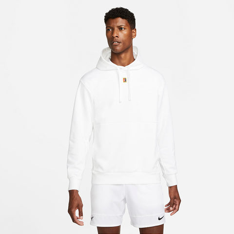 Nike Court Fleece Heritage Hoodie (M) (White)