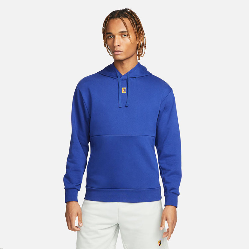 Nike Court Fleece Heritage Hoodie (M) (Royal) Nike