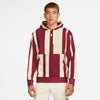 Nike Court Heritage Printed Hoodie (M) (Team Red)