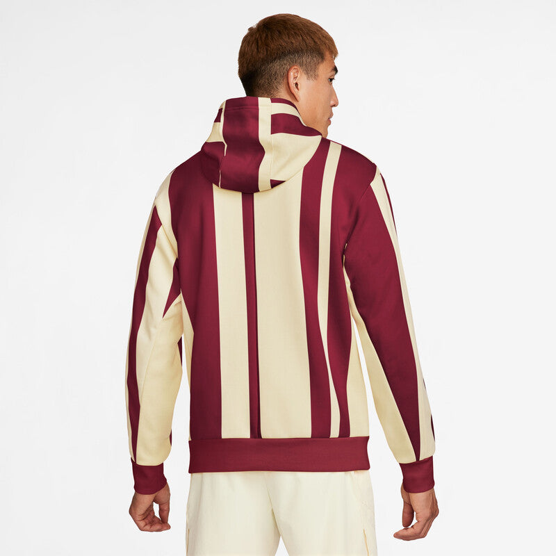 Nike Court Heritage Printed Hoodie (M) (Team Red)