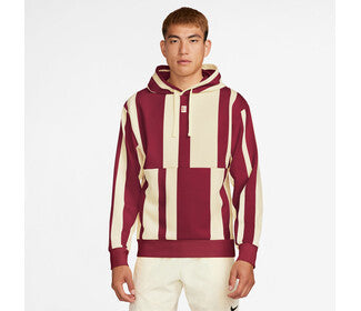 Nike Court Heritage Printed Hoodie (M) (Team Red)