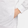 Nike Court Heritage Printed Hoodie (M) (White)