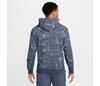 Nike Court Heritage Printed Hoodie (M) (Thunder Blue)