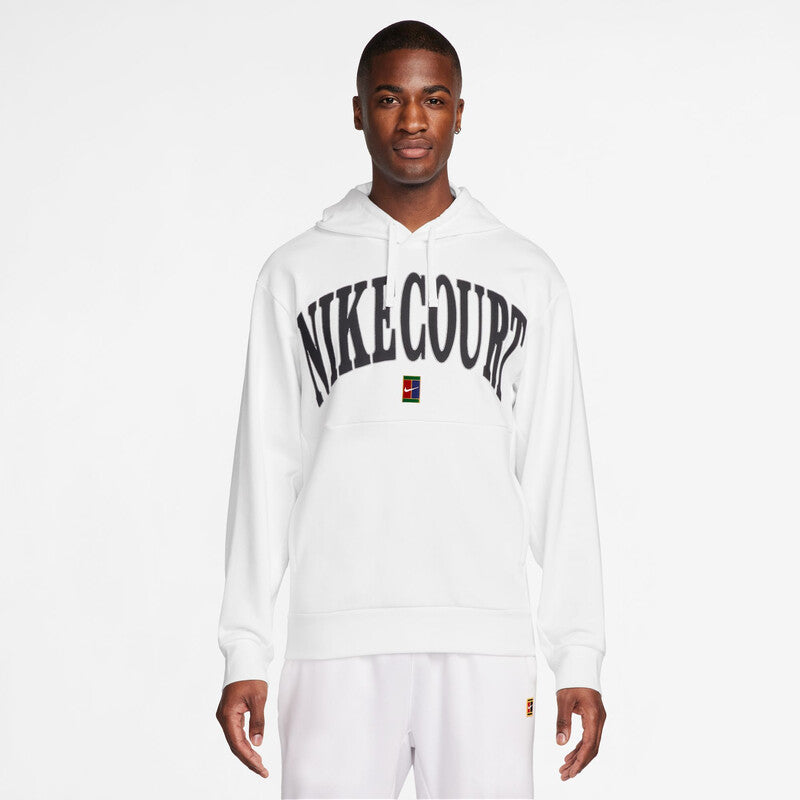 Nike Court Heritage Fleece Hoodie (M) (White)
