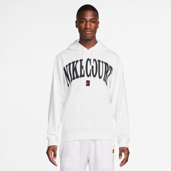 Nike Court Heritage Fleece Hoodie (M) (White)