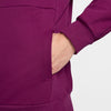 Nike Court Heritage Fleece Hoodie (M) (Sangria)