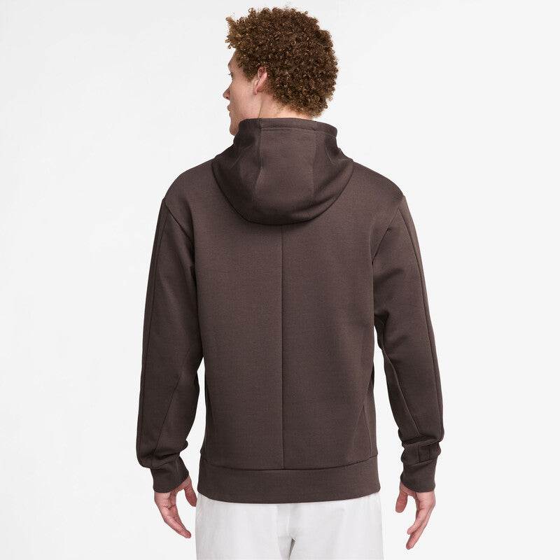 Nike Court Heritage Fleece Hoodie (M) (Baroque Brown)