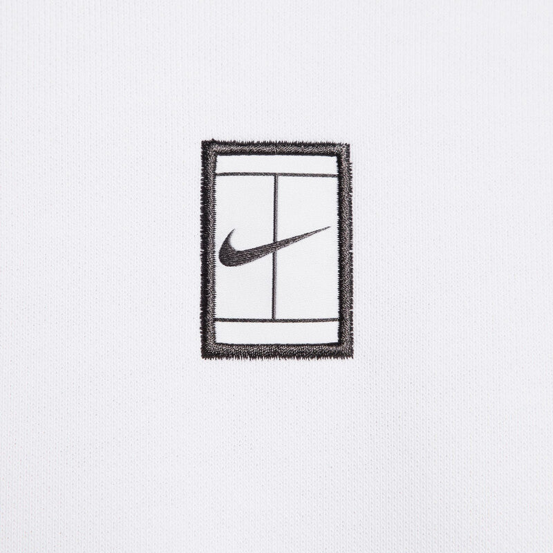 Nike Court Heritage Fleece Crew Melbourne (M) (White)