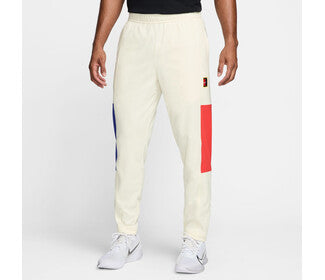 Nike Court Heritage Tracksuit Pant (M) (Pale Ivory)