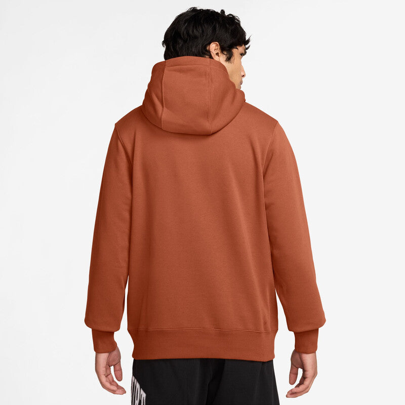 Nike Court Heritage Fleece Po Hoodie (M) (Dark Russet) Nike CN3115-BRN-XXL