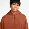 Nike Court Heritage Fleece Po Hoodie (M) (Dark Russet) Nike CN3115-BRN-XXL