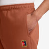 Nike Court Heritage Fleece Pant Jogger (M) (Dark Russet)