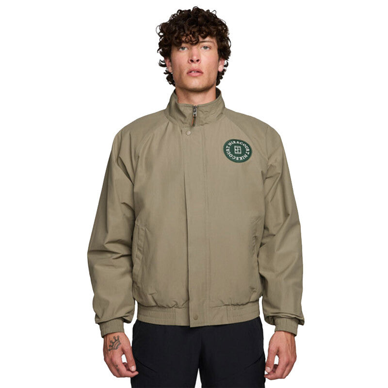 Nike Court Heritage Jacket (M) (Neutral Olive) Nike