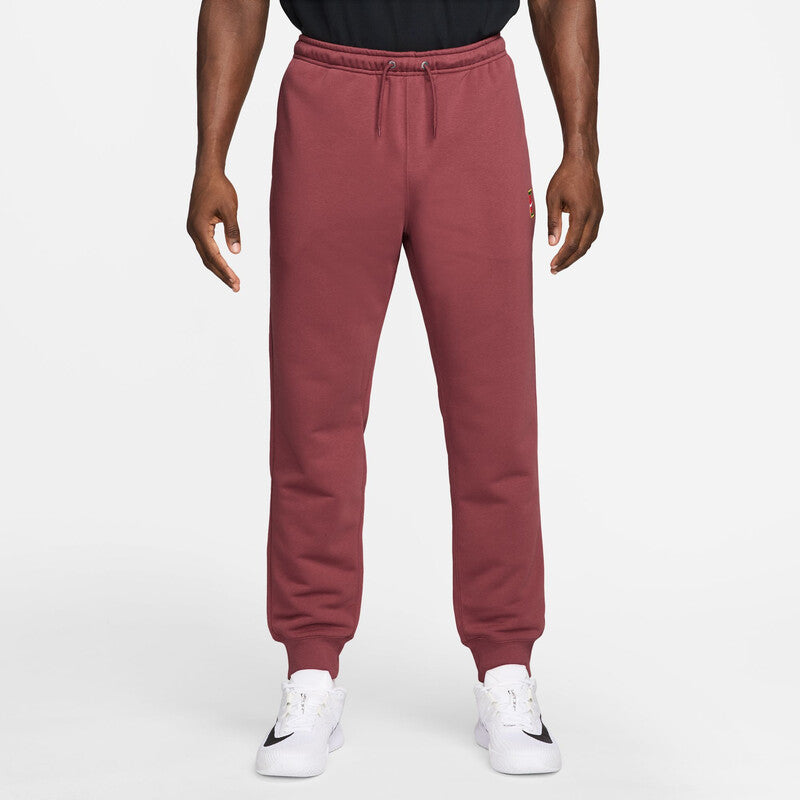 Nike Court Heritage Fleece Pant Jogger (M) (White) Nike