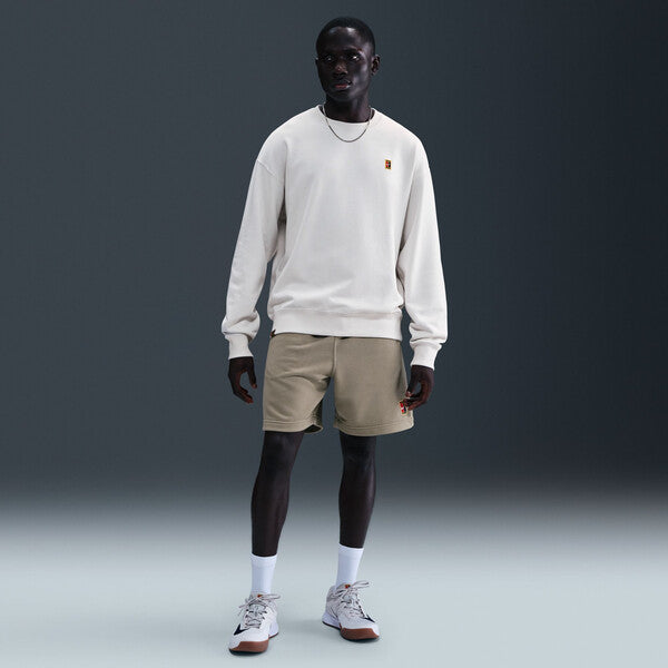 Nike Court Ft Crewneck Sweatshirt Gcel (M) (Phantom)