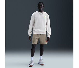 Nike Court Ft Crewneck Sweatshirt Gcel (M) (Phantom)