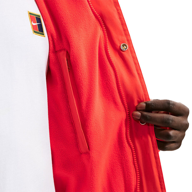 Nike Court Heritage Jacket (M) (Chile Red)