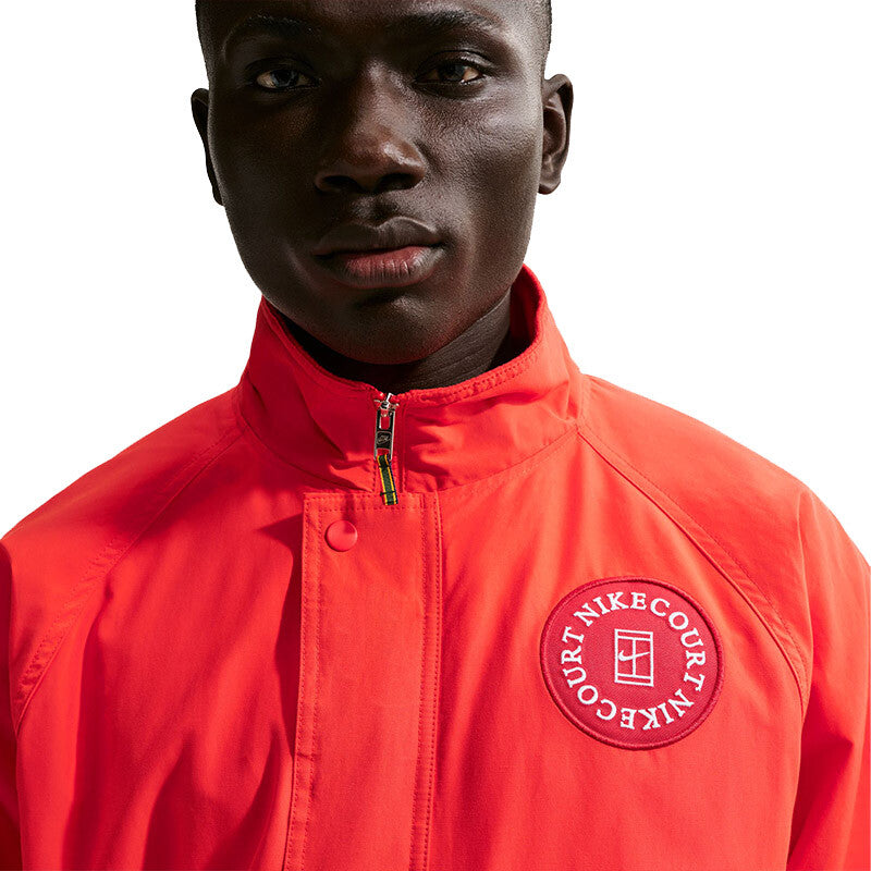 Nike Court Heritage Jacket (M) (Chile Red)